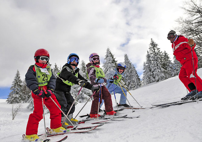 ski en famille